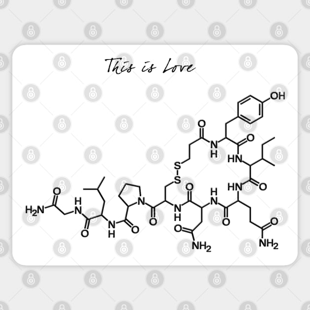 Oxytocin - This Is Love Sticker by PlanetJoe